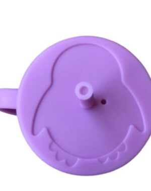 vaso morado pinguino